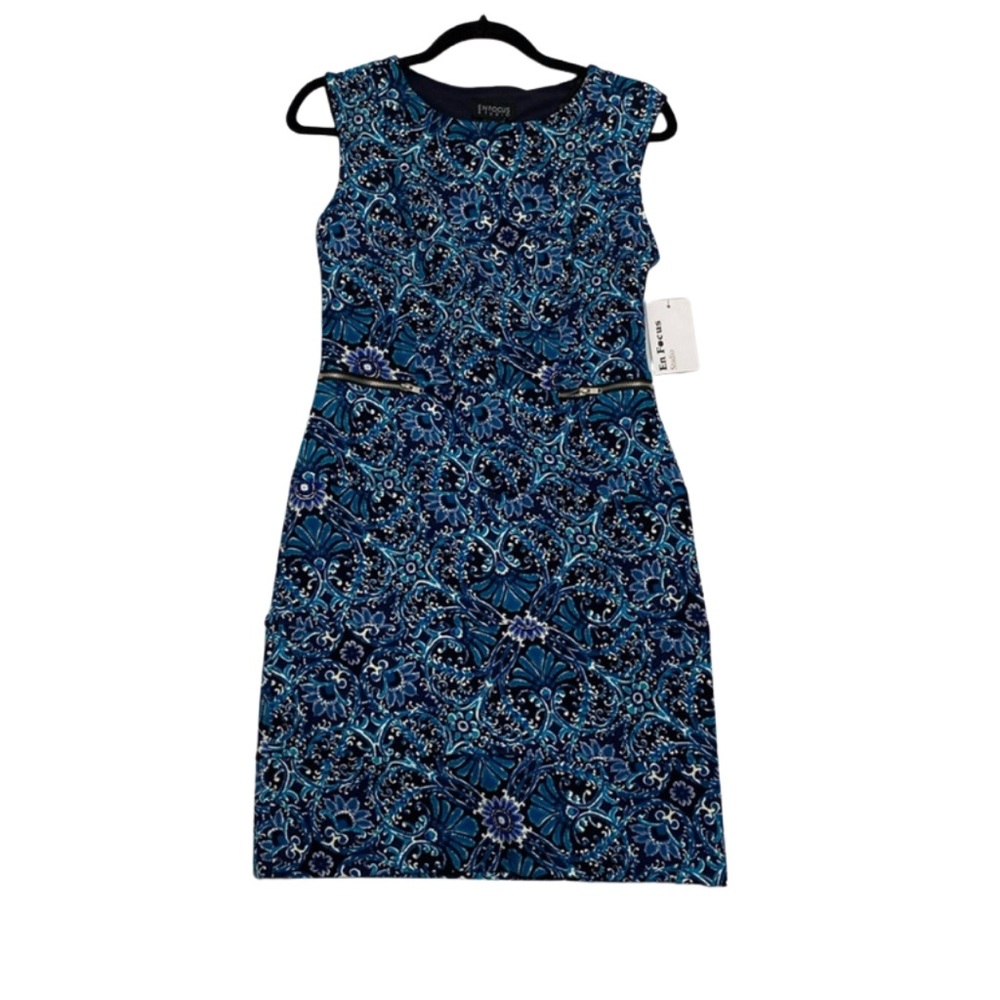 New Enfocus Studio Dress Size 6 Zipper Floral